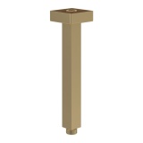 Cutout image of Villeroy & Boch Universal Brushed Gold Square Ceiling Shower Arm
